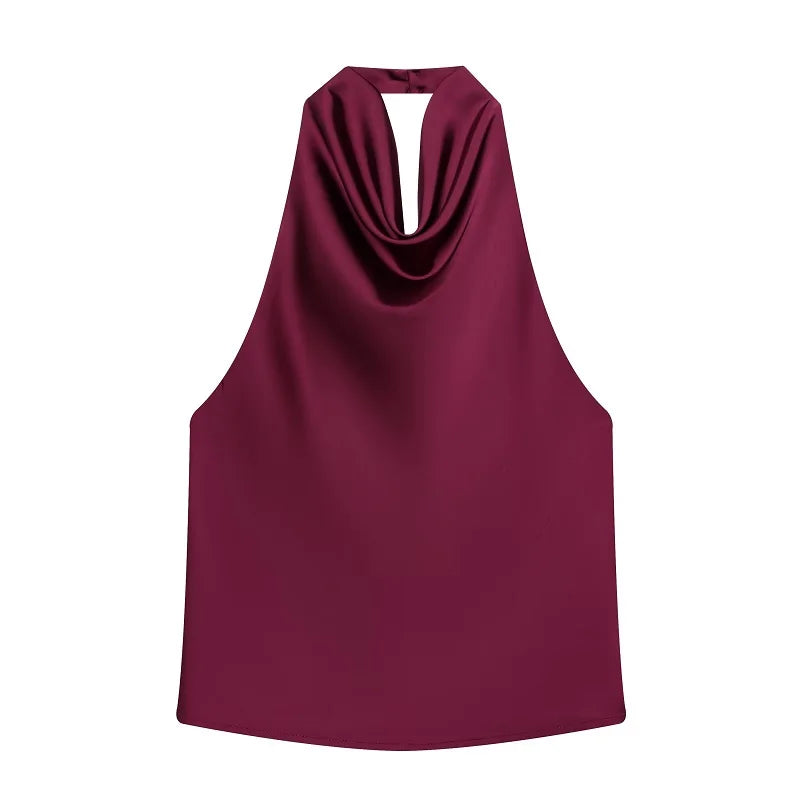 Camisole Dos Nu — Haut Femme Élégant