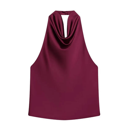Camisole Dos Nu — Haut Femme Élégant