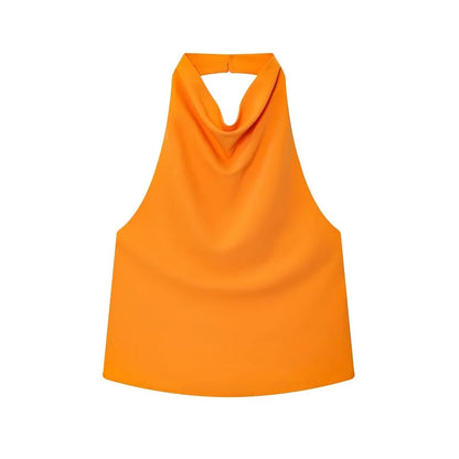 Camisole Dos Nu — Haut Femme Élégant